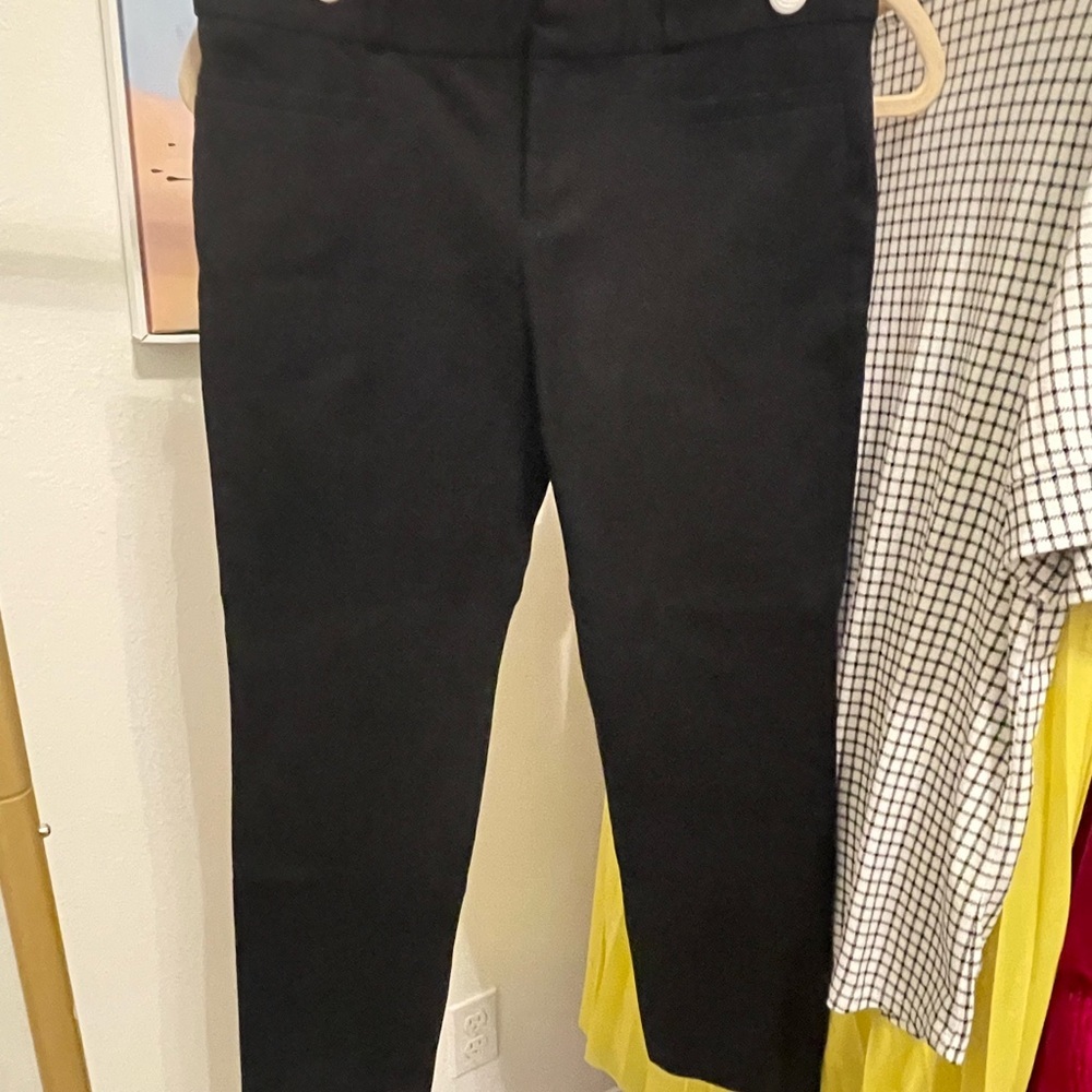 Banana Republic Black Trousers pants size 2 women’s business casual